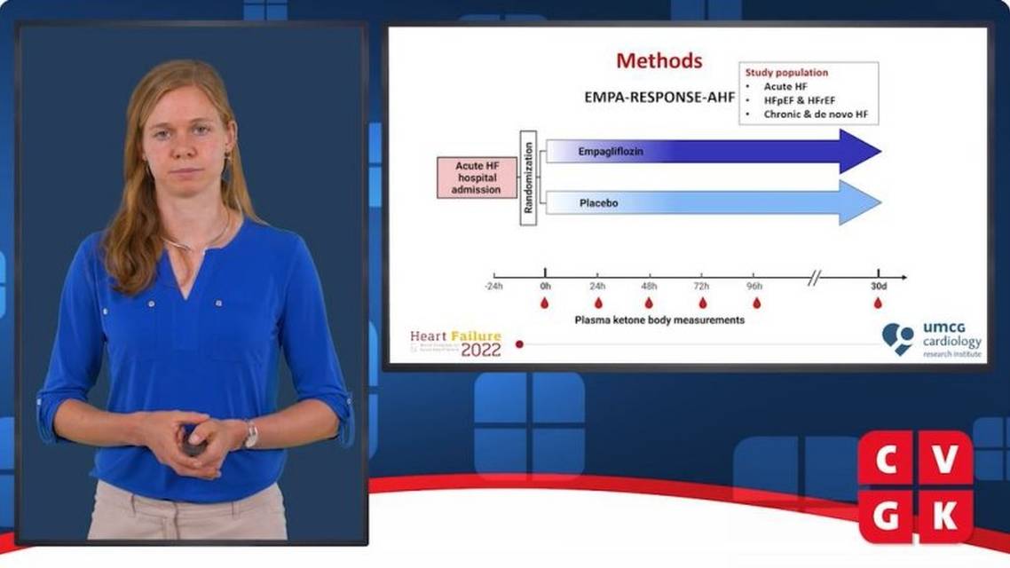 Circulerende ketonlichamen in acuut HF behandeld met SGLTremmer