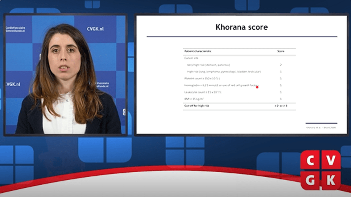 Tromboseprofylaxe bij ambulante patinten met kanker