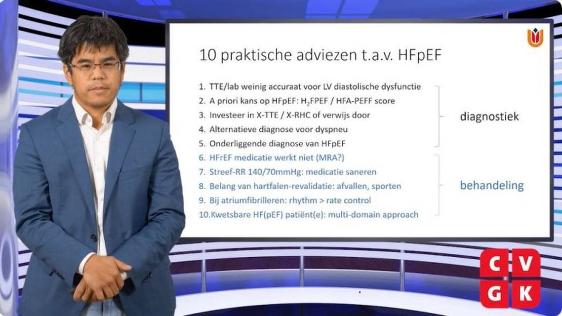 Praktische tips over diagnostiek en behandeling HFpEF