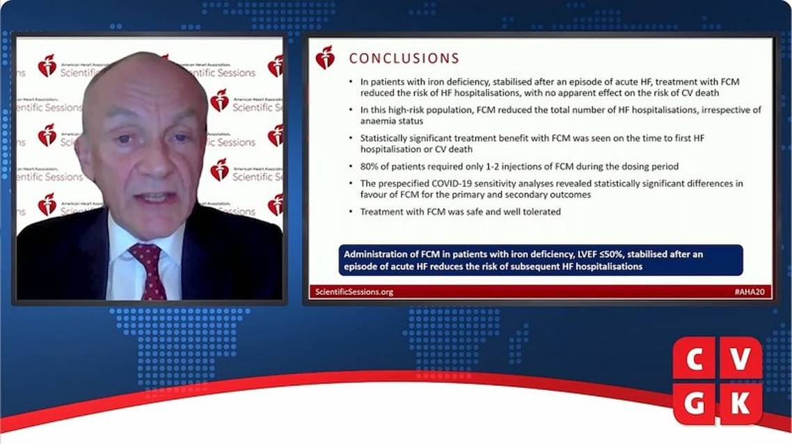 IJzer carboxymaltose in patinten met ijzertekort na acuut HF om HF opnames te verminderen