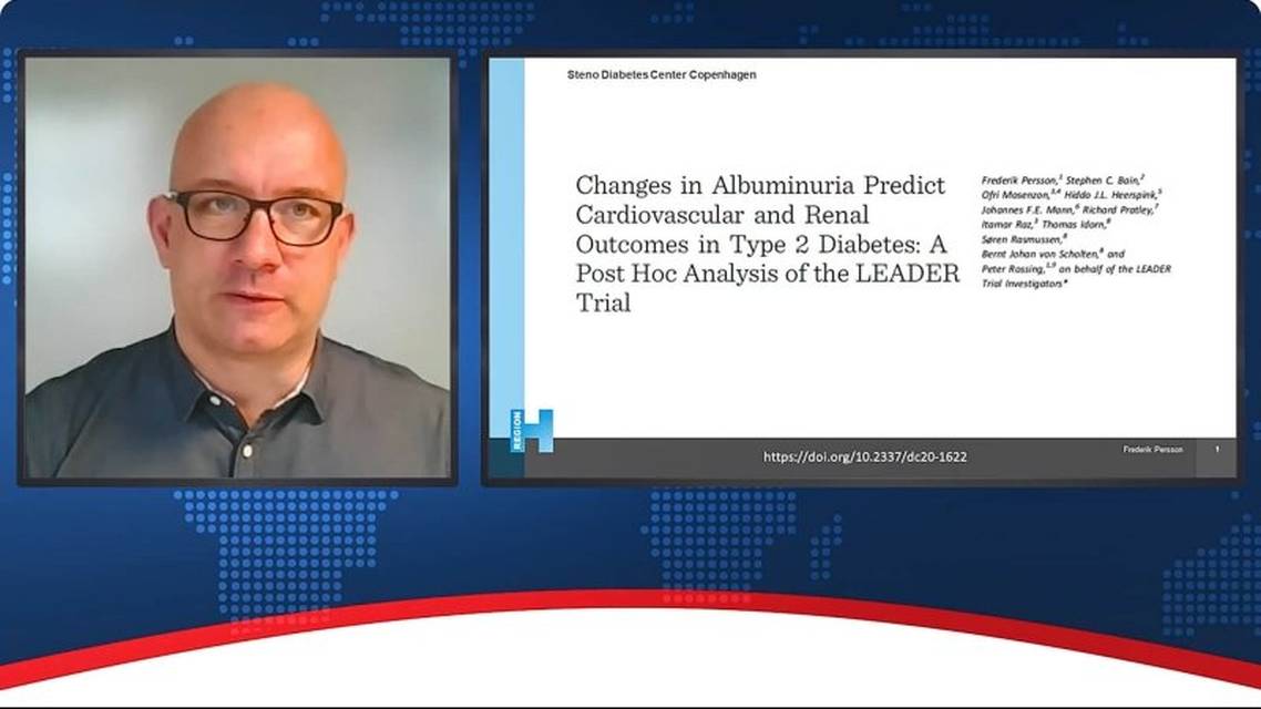 Afname van albuminurie voorspelt toekomstige voordelen op CV en renale uitkomsten in TDM