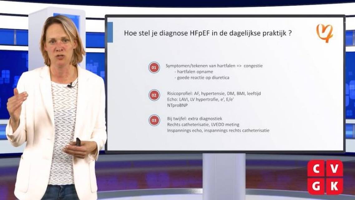 Hoe stel je de diagnose HFpEF en HFmrEF in de dagelijkse praktijk