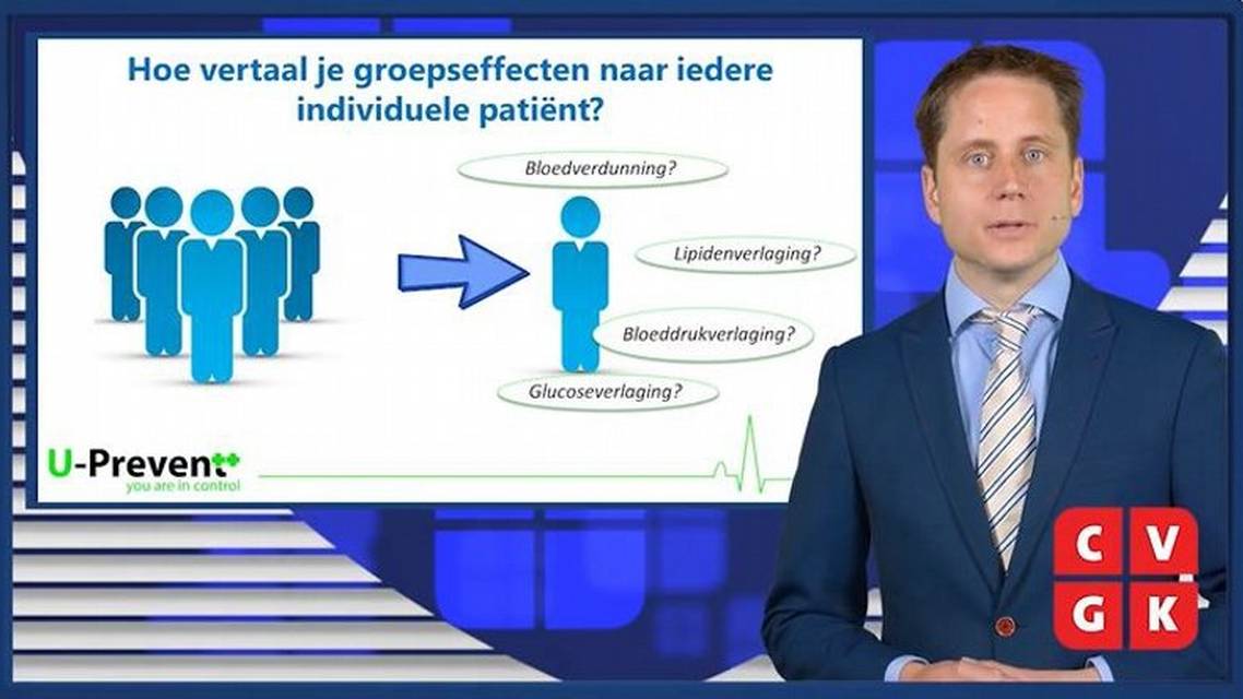 Individueel CV risico en behandeleffect schatten met UPrevent