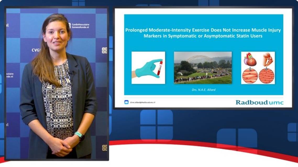 Effect van langdurig matig intensief bewegen bij statinegebruikers