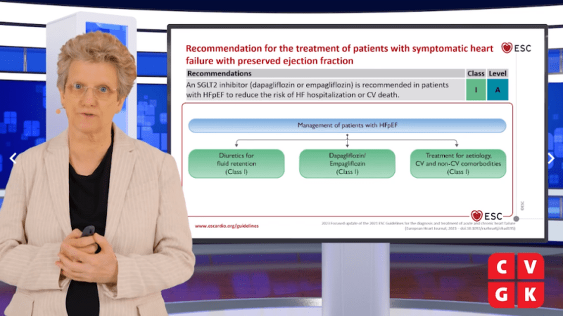 Update van de ESCrichtlijn voor hartfalen in een notendop