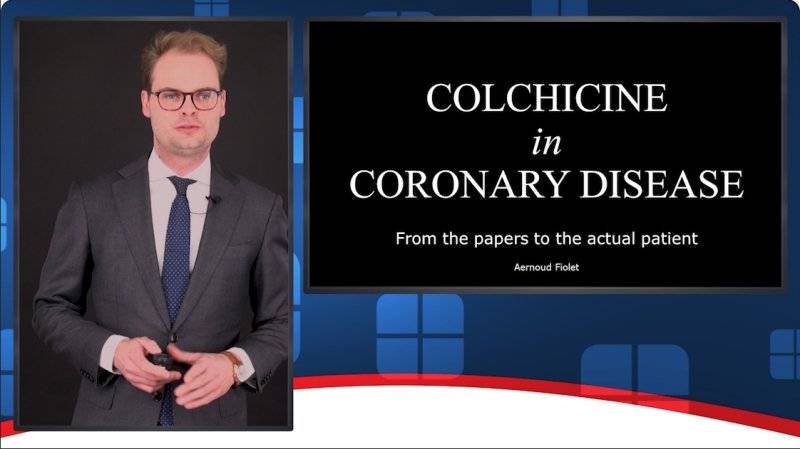 Colchicine bij coronairlijden