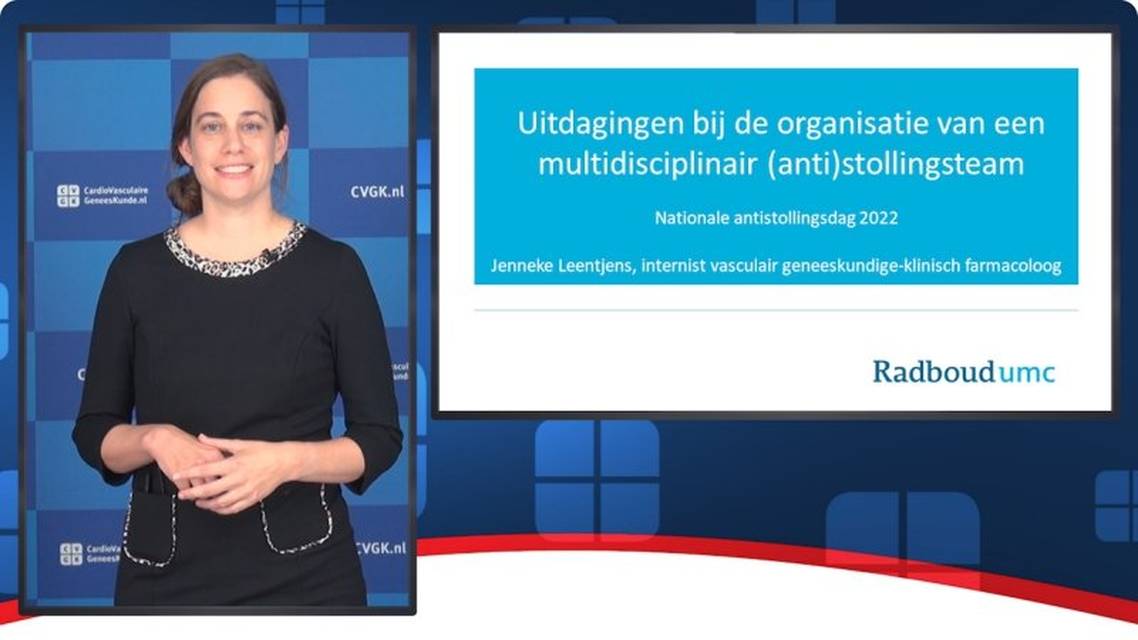 Uitdagingen bij de organistatie van een multidisciplinair antistollingsteam