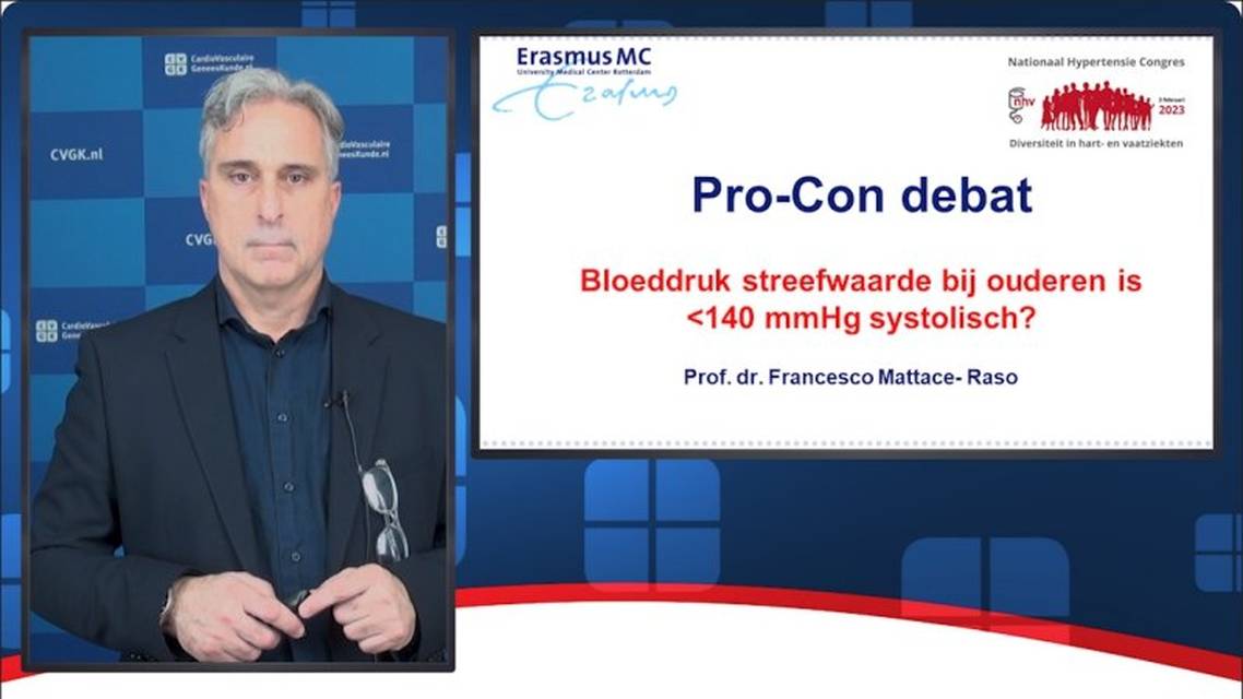 Procondebat Bloeddrukstreefwaarde bij ouderen is mmHg systolisch