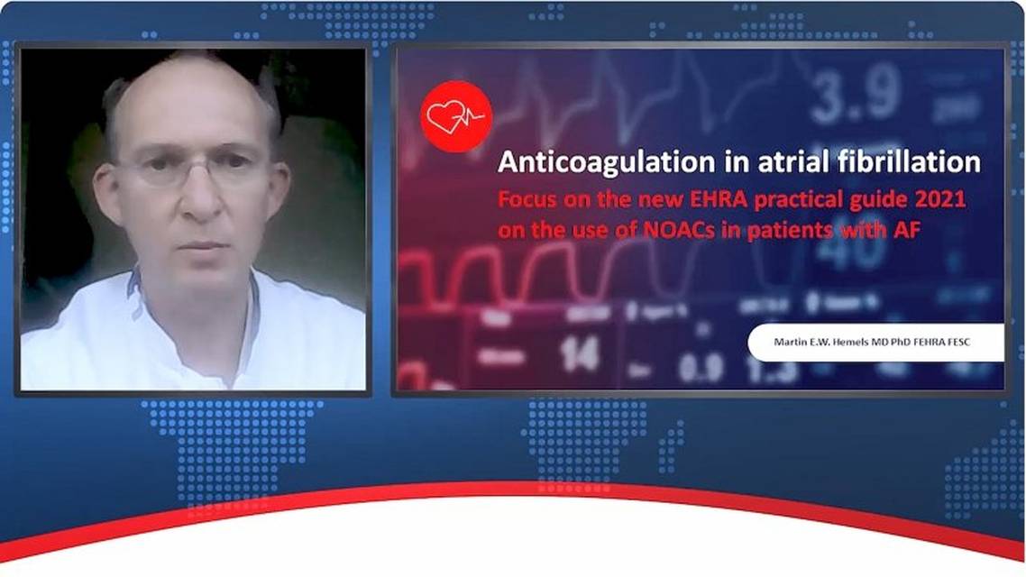 Hoogtepunten in update van EHRA practical guide voor NOAC gebruik bij AF