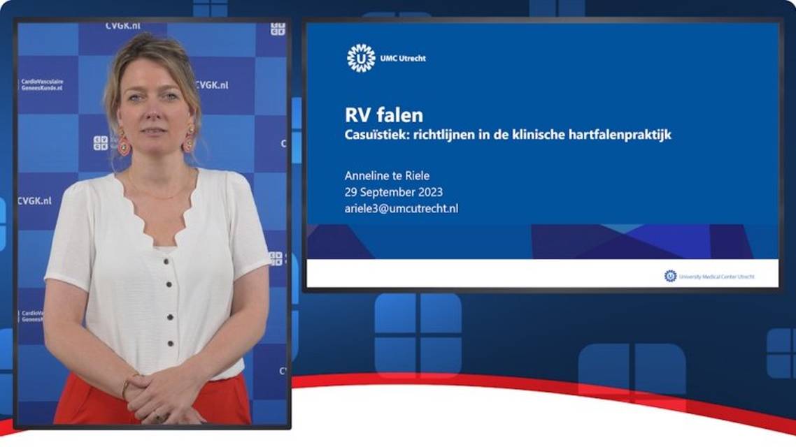 Rechterventrikelfalen bij cardiomyopathie